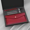 imageMr Pen Metal Mechanical Pencil Set 7 pcs 05mm Metal Mechanical Pencil Red Faux Leather Pencil Case 05mm Lead Refill