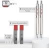 imageMr Pen Metal Mechanical Pencils 09mm 2 Pack Lead Pencil Mechanical Pencil Metal Mechanical Pencil Mechanical Mechinal Pencils Mechanical Drafting Pencil03mm