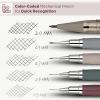 imageMr Pen Pastel Mechanical Pencil Set with Black Lead and Eraser Refills Clear Barrel 03 05 07 09 2mm Pastel Mechanical Pencils Cute Mechanical Pencil Set Aesthetic Mechanical PencilsVintage