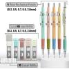 imageMr Pen Pastel Mechanical Pencil Set with Black Lead and Eraser Refills Clear Barrel 03 05 07 09 2mm Pastel Mechanical Pencils Cute Mechanical Pencil Set Aesthetic Mechanical PencilsPastel 2