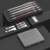 imageMr Pen Pastel Mechanical Pencil Set with Black Lead and Eraser Refills Clear Barrel 03 05 07 09 2mm Pastel Mechanical Pencils Cute Mechanical Pencil Set Aesthetic Mechanical PencilsVintage