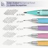 imageMr Pen Pastel Mechanical Pencil Set with Black Lead and Eraser Refills Clear Barrel 03 05 07 09 2mm Pastel Mechanical Pencils Cute Mechanical Pencil Set Aesthetic Mechanical PencilsPastel