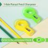 imageMr Pen Pencil Sharpener ampamp Eraser 6 Pack Colored Handheld Small Manual for Kids Crayon Mini