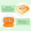 imageMr Pen Pencil Sharpeners Manual 12 Pack Dual Hole Colorful Pencil Sharpeners Handheld Pencil Sharpener Colored Pencil Sharpener for Kids Small Pencil Sharpener Manual Pencil Sharpeners