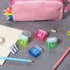 imageMr Pen Pencil Sharpeners Manual 24 Pack Dual Hole Colorful Pencil Sharpeners Handheld Pencil Sharpener Colored Pencil Sharpener for Kids Small Pencil Sharpener Manual Pencil Sharpeners