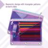 imageMr Pen Transparent Pencil Pouches 2 Pack for 3 Ring Binder Cases With Zipper Bags