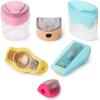 imageMr Pen Cute Pencil Sharpeners 6 Pcs Colorful Pencil Sharpeners with Lid Pencil Sharpener for Kids Pencil Sharpeners for Students Kids Pencil Sharpener Manual Pencil Sharpener