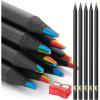 imageMr Pen Easter Basket Essentials Rainbow Pencils 12 Pack 7 Color in 1 Colored Pencil with Sharpener Fun Pencils for Kids12 pcsSharpener