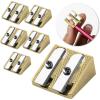 imageMr Pen Handheld Metal Pencil Sharpener with 2 Holes Pack of 12 Silver Colored Pencil Sharpener Pencil Sharpeners Handheld Pencil Sharpener Manual Pencil Sharpener Hand Held Pencil SharpenerGold