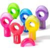 imageMr Pen Pencil Sharpener ampamp Eraser 6 Pack Colored Handheld Small Manual for Kids Crayon Mini