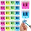 imageMr Pen Pencil Sharpeners Manual 24 Pack Dual Hole Colorful Pencil Sharpeners Handheld Pencil Sharpener Colored Pencil Sharpener for Kids Small Pencil Sharpener Manual Pencil Sharpeners