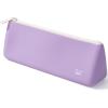 imageMr Pen Silicone Pencil Case Pouch Pastel Lavender Aesthetic Triangular Design Multipurpose Aesthetic Pencil Case Small Silicone Makeup Bag