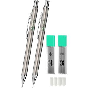 imageMr Pen Metal Mechanical Pencils 09mm 2 Pack Lead Pencil Mechanical Pencil Metal Mechanical Pencil Mechanical Mechinal Pencils Mechanical Drafting Pencil07mm
