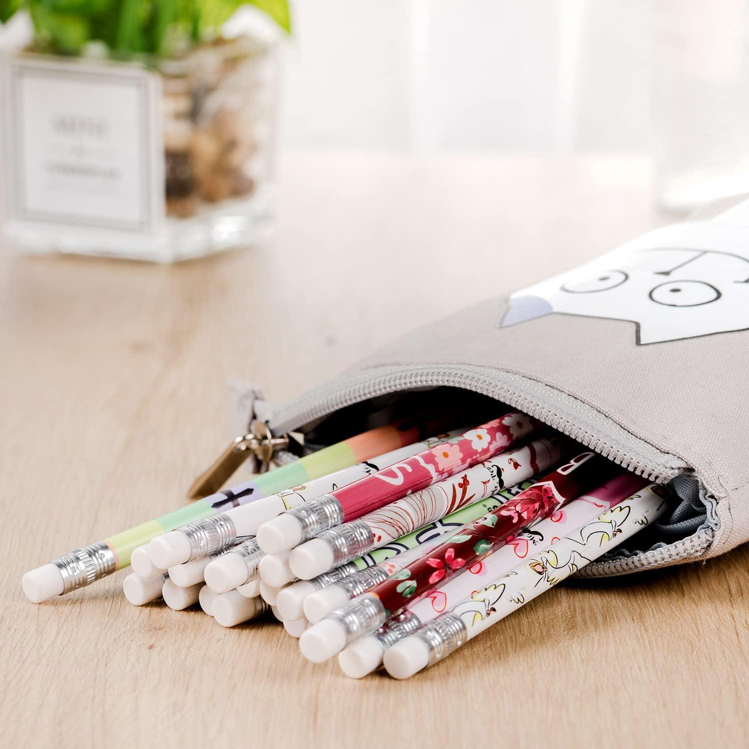 imageMr Pen Floral Bible Pencils 24 Pcs Assorted Designs Colorful Verse and Flower Pencils Religious for Bible Journaling