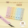 imageMr Pen 07 Millimeter Lead Refills for Mechanical Pencils HB 16 Pack 320 pcs 07mm Lead Refills07mm  8 Pack  160 pcs