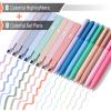 imageMr Pen Aesthetic Bible Highlighters and Pens No Bleed 16 Pack 200 Sheets Transparent Sticky Tabs Bible Highlighters No Bleed Highlighters for Bible Pages No Bleed Bible Pens No Bleed Through