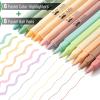 imageMr Pen Aesthetic Gel Highlighters and Pens  No Bleed 12 Pack Pastel Colors Bible Highlighters