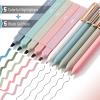 imageMr Pen Aesthetic Highlighters and Gel Pens 10 Pack Assorted Colors Bible Highlighters No Bleed Highlighters for Bibles Morandi Barrels Black Ink Gel Pens Cute Highlighter Pens Aesthetic Gel Pens