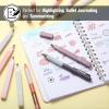 imageMr Pen Aesthetic Highlighters and Gel Pens 10 Pack Cute Highlighters Assorted Colors Black Ink Aesthetic Gel Pens 05mm Cute Highlighter Pens Highlighters Pastel Highlighters