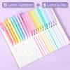 imageMr Pen Aesthetic Highlighters and Gel Pens 20 Pack Colorful Bible Highlighters No Bleed Colorful Ink Gel Pens Cute Highlighter Pens No Bleed Highlighters for Bibles Aesthetic Gel Pens