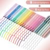 imageMr Pen Aesthetic Highlighters and Gel Pens 22 Pack Assorted Colors Bible Highlighters No Bleed Black Ink Gel Pens Cute Highlighter Pens No Bleed Highlighters for Bibles Aesthetic Gel Pens