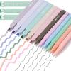 imageMr Pen Aesthetic Highlighters and Pens 17 Pack Aesthetic Correction Tapes Cute Highlighters Assorted Colors Black Ink Bible Pens 10mm Bible Pens No Bleed Through Highlighter Set