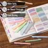 imageMr Pen Aesthetic Highlighters and Pens No Bleed 12 Pack Assorted Colors Bible Highlighters No Bleed Black Ink Bible Pens No Bleed Highlighters for Bibles Bible Pens No Bleed ThroughAesthetic Highlighters and Black Pens