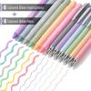 imageMr Pen Aesthetic Highlighters and Pens No Bleed 12 Pack Assorted Colors Bible Highlighters No Bleed Black Ink Bible Pens No Bleed Highlighters for Bibles Bible Pens No Bleed ThroughGel Highlighters and Colored Pens