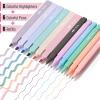imageMr Pen Aesthetic Highlighters and Pens with Case 12 Pack 6 Pen Refills Cute Highlighters Assorted Colors Colorful Ink Bible Pens Bible Pens No Bleed Through Highlighter Set