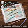 imageMr Pen Bible Highlighters and Pens 10 Pack Gel Highlighters Cotton Candy Clouds Bible Highlighters No Bleed Gel Highlighter No Bleed Through Aesthetic Pens Gel Pens Cute Pens