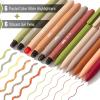 imageMr Pen Bible Highlighters and Pens 12 Pack Earthy Colors No Bleed Aesthetic Gel Pens Cute