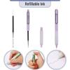 imageMr Pen Bible Highlighters and Pens 16 Pack Gel Highlighters Bible Highlighters No Bleed Black Retractable Gel Pens Bible Journaling Kit Gel Highlighter No Bleed Through