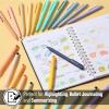 imageMr Pen Bible Highlighters and Pens 24 Pack Gel Highlighters Serene Colors No Bleed Colored Gel Pens Aesthetic Cute