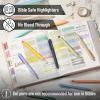 imageMr Pen Bible Highlighters and Pens 24 Pack Gel Highlighters Serene Colors No Bleed Colored Gel Pens Aesthetic Cute