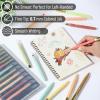 imageMr Pen Bible Highlighters and Pens No Bleed with Case Warm Earthy Tones 19 pcs 6 x Gel Highlighters 6 x 07mm Ballpoint Bible Pens with 6 x Refills