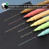 imageMr Pen Bible Highlighters and Pens No Bleed with Case Warm Earthy Tones 19 pcs 6 x Gel Highlighters 6 x 07mm Ballpoint Bible Pens with 6 x Refills