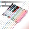 imageMr Pen Dual Tip Aesthetic Highlighters and Gel Pens 12 Pack Assorted Colors No Bleed Black Ink Cute Pens for Bibles