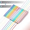 imageMr Pen Dual Tip Aesthetic Highlighters and Gel Pens 12 Pack Pastel Colors No Bleed Colorful Ink Cute Pens for Bibles