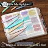 imageMr Pen Dual Tip Aesthetic Highlighters and Gel Pens 12 Pack Pastel Colors No Bleed Colorful Ink Cute Pens for Bibles
