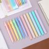 imageMr Pen Dual Tip Aesthetic Highlighters and Gel Pens 12 Pack Pastel Colors No Bleed Colorful Ink Cute Pens for Bibles