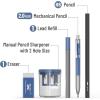 imageMr Pen Mechanical Pencil Set 5 pcs 20mm Mechanical Pencil 20mm Lead Refill HB Pencil Eraser Sharpener Mechanical Drafting Pencil 2mm Mechanical Pencil for Drawing Mechanical Pencils