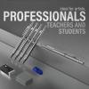 imageMr Pen Metal Mechanical Pencil Set in Leather Case 5 Sizes 03 05 07 09 2mm mechanical pencils Sketching Pencils Drafting Pencil