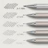 imageMr Pen Metal Mechanical Pencil Set in Leather Case 5 Sizes 03 05 07 09 2mm mechanical pencils Sketching Pencils Drafting Pencil