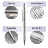 imageMr Pen Metal Mechanical Pencil Set in Leather Case 5 Sizes 03 05 07 09 2mm mechanical pencils Sketching Pencils Drafting Pencil