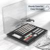 imageMr Pen Metal Mechanical Pencil Set with Lead and Eraser Refills 5 Sizes 03 05 07 09 2mm Drafting Sketching Architecture Drawing Metal Mechanical Pencils