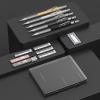 imageMr Pen Metal Mechanical Pencil Set with Leads and Eraser Refills 5 Sizes  03 05 07 09 and 2 Millimeters Sketching Drafting Pencil