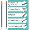 imageMr Pen Pencils 2 HB 10 Pack Black Lead Vibrant Wooden Barrels Pre Sharpened Pencils 2 Pencils with Eraser ampamp Metal Pencil Sharpener Wooden Pencils Sharpened Wooden Pencils 2 Pastel Pencils