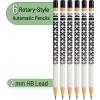 imageMr Pen Rotary Mechanical Pencil Set 6 pcs Twist Design HB Pencil Style Mechanical Pencils Sketching Pencils Mechanical Pencil Set Lead Pencils Drawing Mechanical Pencils