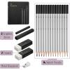 imageMr Pen Sketching Pencils Set 25 pcs Sketch Pencils for Drawing Drawing Pencils for Sketching with Graphite Sticks Art Pencils for Sketching Graphite Pencils19 pcs