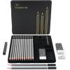 imageMr Pen Sketching Pencils Set 25 pcs Sketch Pencils for Drawing Drawing Pencils for Sketching with Graphite Sticks Art Pencils for Sketching Graphite Pencils19 pcs